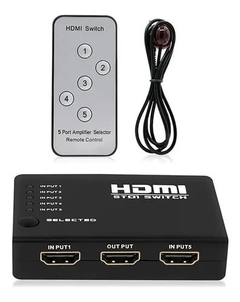 SWICHT HDMI SELECTOR 5*1 - tecno remates