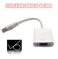 CABLE CONVERTIDOR USB A VGA - tecno remates