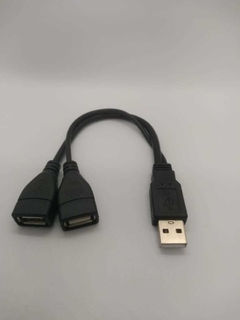 EXTENSION USB MACHO A DUAL USB HEMBRA - tecno remates