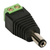 Conector Plug P4  2,1x5,5 Macho Com Borne- 100 Unidades.