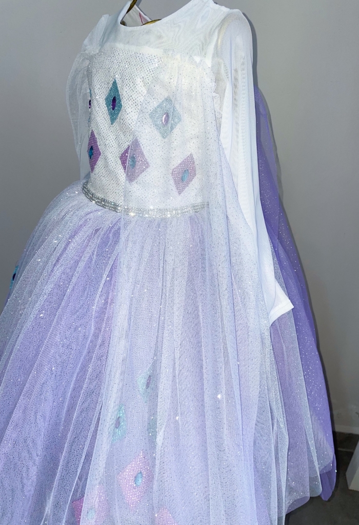 Vestido de Luxo Princesa Elsa - Frozen