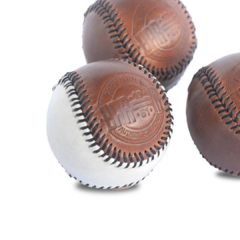 Bola de Béisbol "brown & white"