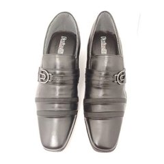 Sapato Masculino Farinelli 33388  Social - Preto  (com Elástico) Couro - comprar online