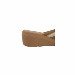 Imagem do Tamanco Anabela Piccadilly Flatform 540357 - Bege