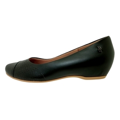 Sapato Usaflex AC0909 Anabela - Preto - comprar online