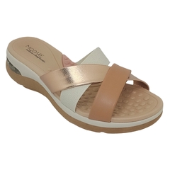 Tamanco Modare 7183.100 Anabela - Nude