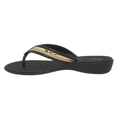 Chinelo Feminino Beira Rio 8224.804 Anabela - Preto - Loja Exclusiva Jundiaí