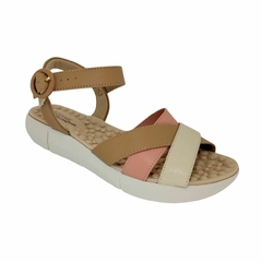 Sandália Anabela Modare 7142.124 Flatform - Coral