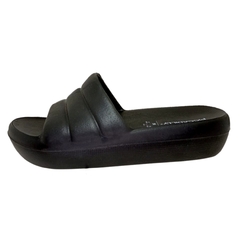 Chinelo PICCADILLY 222001 Anabela Baixo - Preto - comprar online