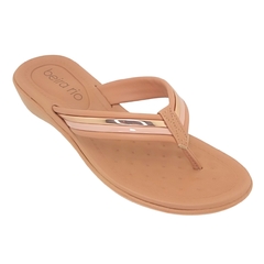 Chinelo Feminino Beira Rio 8224.804 Anabela - Nude