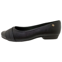 Sapatilha Feminina PICCADILLY 250181 Salto Baixo - Preta - comprar online