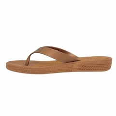 Chinelo Anabela Terra e Água 210002 - Bronze - Loja Exclusiva Jundiaí