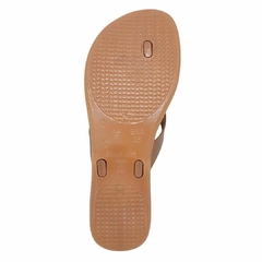 Chinelo Anabela Terra e Água 210002 - Bronze - loja online