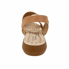 Sandália Anabela Modare 7142.102 Flatform - Nude - Loja Exclusiva Jundiaí