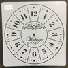 STENCIL EQ 30x30 RELOJ 1