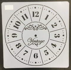 STENCIL EQ 30x30 RELOJ 1