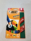 LAPICES BIC COLORES CLASICOS x12