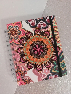 LIBRETA NIVEL10 MANDALA 120 HOJAS RAYADAS