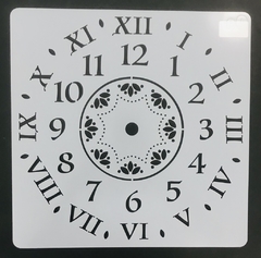 STENCIL EQ 30x30 RELOJ 2