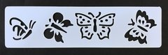 Stencil EQ 17x4,5 Bellas Mariposas 291