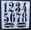 Stencil EQ 15x15 Numeros Grandes 915