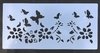 Stencil EQ 30x13,5 Flores y Mariposas 60