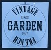 Stencil Mil Artes 30x30 Vintage Garden