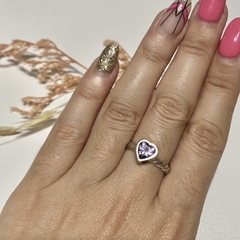 Anillo heart Lilac - 19 mm - comprar online