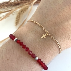 Pulsera mini cross