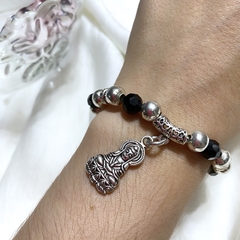 Pulsera Buda Negro