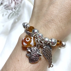 Pulsera Alas Naranja