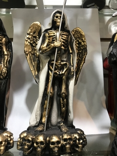 San La Muerte con Alas Yeso 20 cm