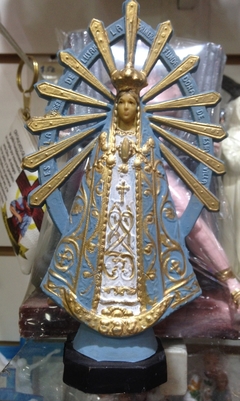 Imagen Virgen De Lujan 9cm Pvc ¡¡irrompibles!!! Religion - comprar online