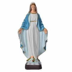 Imagen Virgen Medalla Milagros 15cm Pvc ¡¡¡ Irrompibles!!!