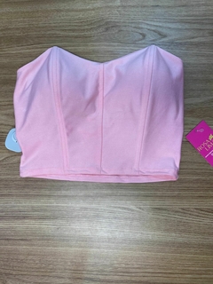 Cropped Corselet Promocional - Rosa Limão - O seu look perfeito está aqui!