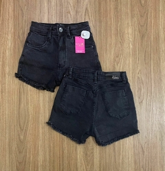 Shorts Jeans Grafite Sal e Pimenta - comprar online