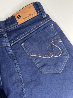 Shorts Jeans Pimenta Original Escuro - Rosa Limão - O seu look perfeito está aqui!