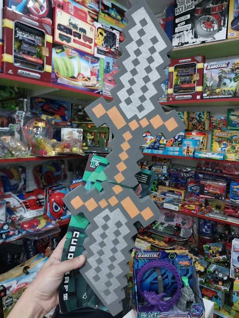 Tienda SuperTio. Espada Doble Minecraft