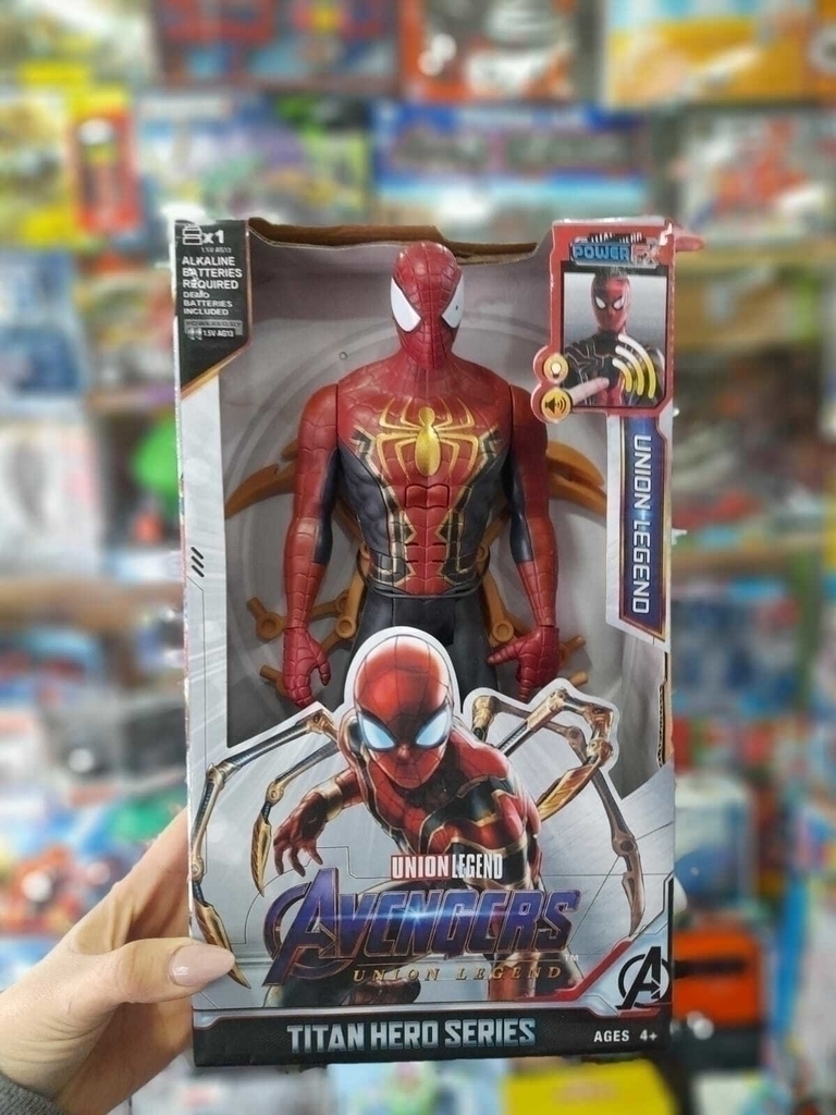 Muñeco spiderman sales infinity war