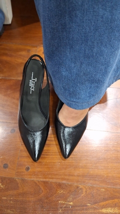 STILETTO FAMME NEGRO CHAROL - comprar online