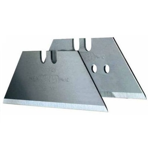 HOJA REPUESTO CUTTER TRAPEZOIDAL X 10 UNID.