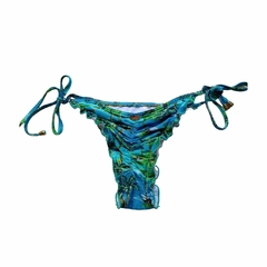 Biquini Ripple Estampa Azul Digital Empina Bumbum - comprar online