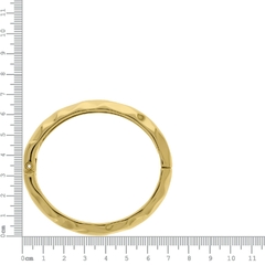 BR1103 Bracelete Martelado Dourado - comprar online