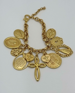 Pulseira Religiosa de Medalhas PU0282 - comprar online