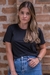 B-Shirt Redonda Modal - Preta - loja online