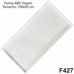Forma F427 Abs Virgem 2 Mm Gesso E Cimenticio 3d 109x55 Cm