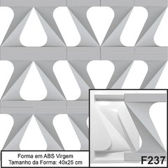 4 Jogos Forma Cobogó 3d Dupla Face, Abs 2 Mm Mod especiais