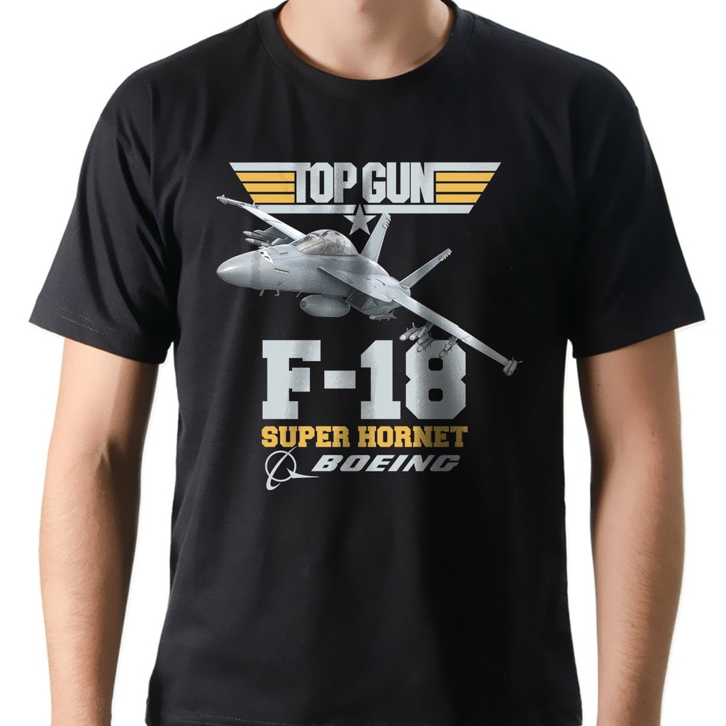 Camiseta Cinema Filme Top Gun F18 Super Hornet