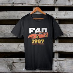 Camiseta Carro F40 1980 100% Algodão