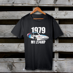 Camiseta Carro Esportivo BMW M1 1979 Anos 80 100% Algodão